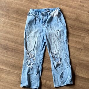 Sincerely Jules Light Blue Distressed Denim Jeans